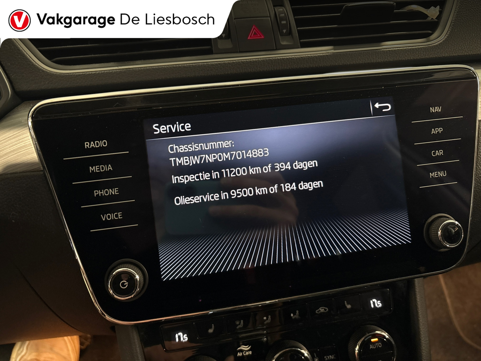 Foto van Skoda Superb Combi