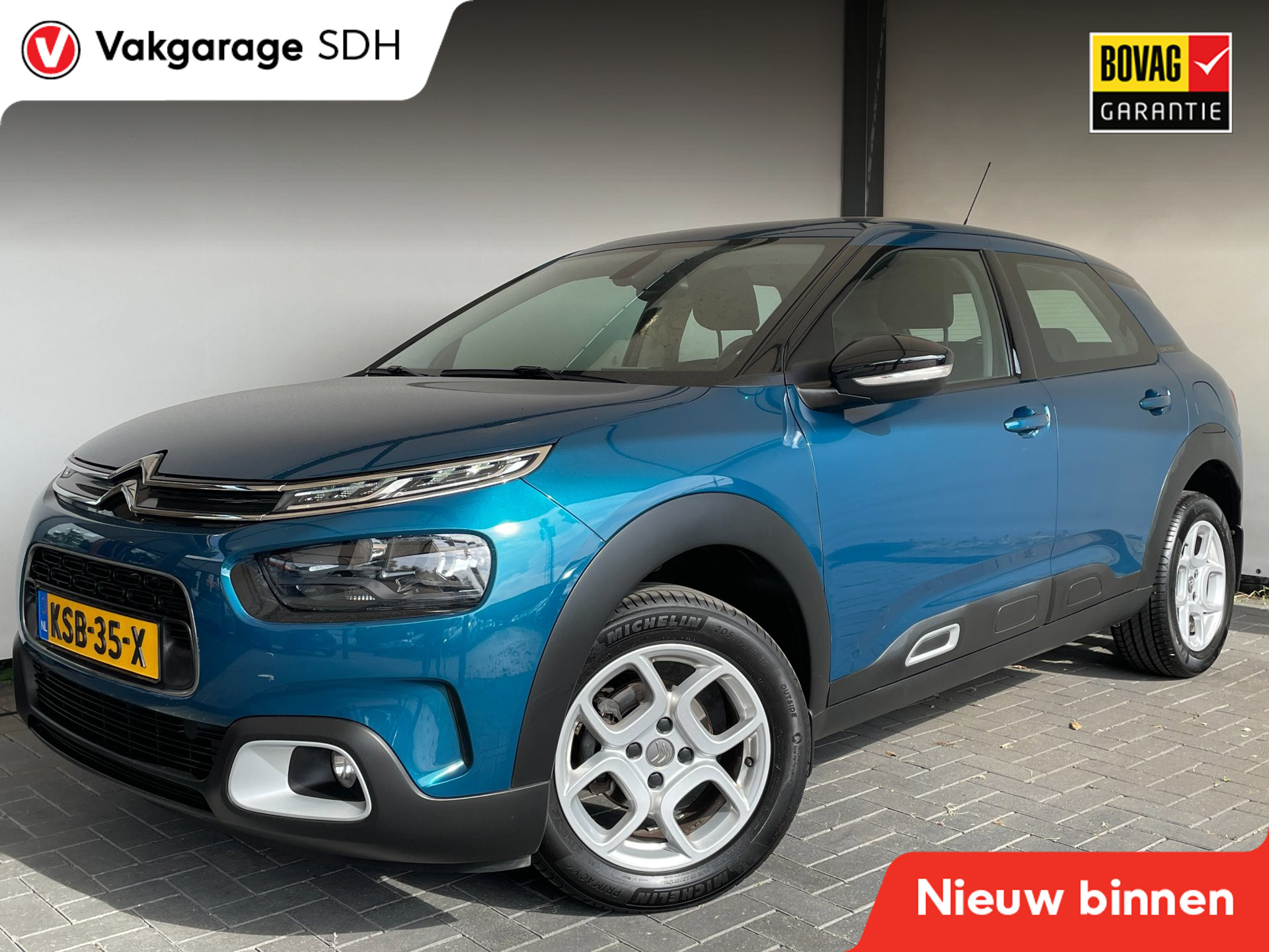 Citroen C4 Cactus 1.2 PureTech Feel|Cruise Control|Carplay|Camera 2020 - voorkant