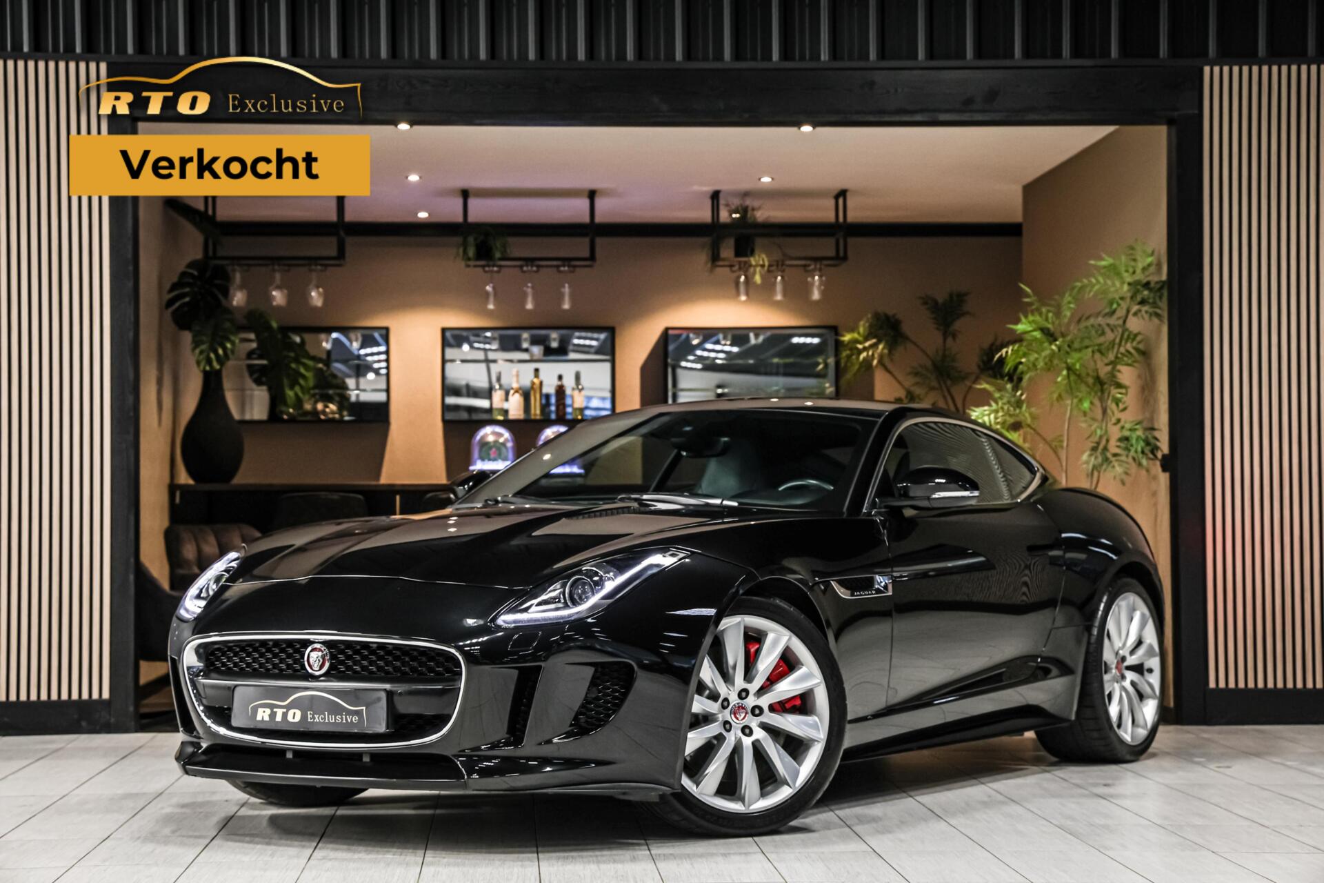 Jaguar F-type 3.0 V6 Coupé|Pano|Memory|stoelverw.|sportuitl. 2014 - voorkant