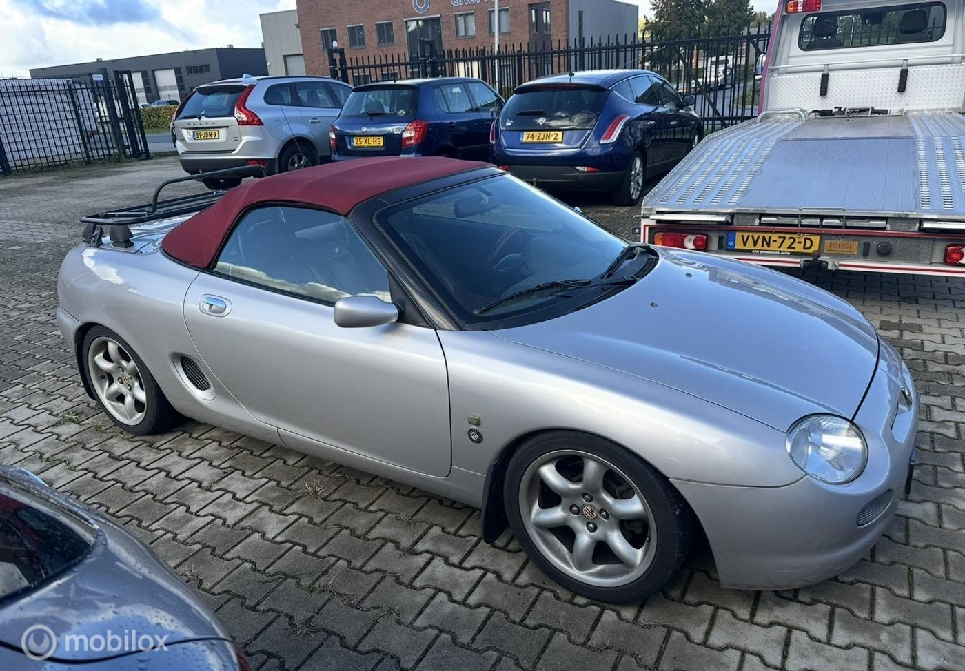 MG MGF 1.8i cabrio 120 pk 1999 - voorkant