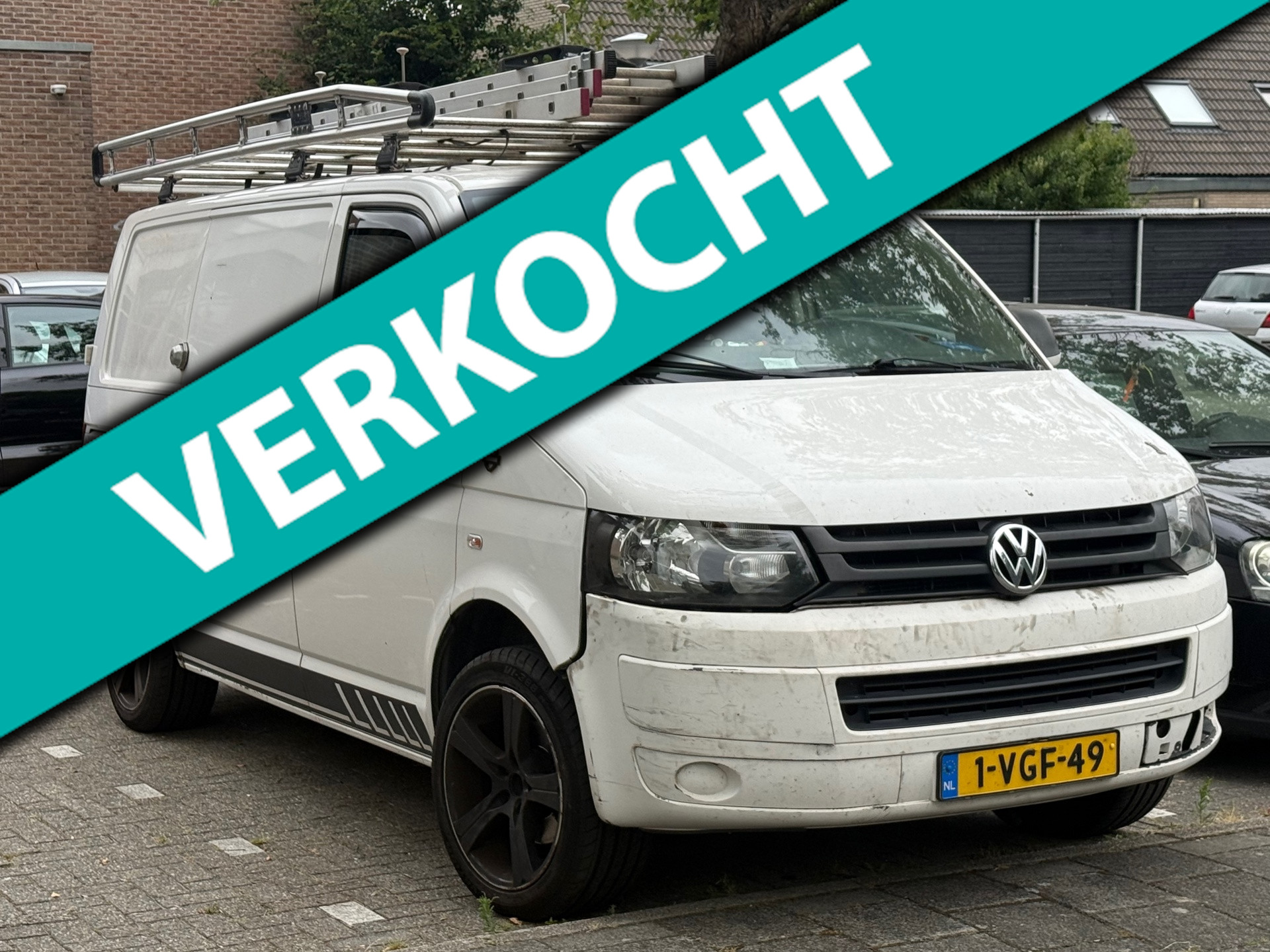 Volkswagen Transporter 2.0 TDI L1H1 T800 DC Motor kapot! 2010 - voorkant