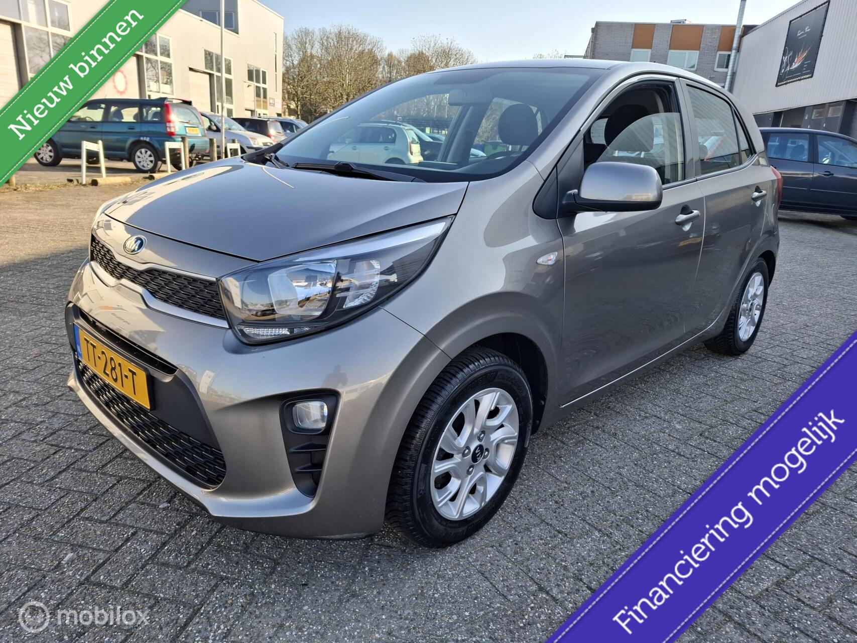 Kia Picanto 1.0 CVVT EconomyPlusLine betrouwbaar en rijk uitgerust 2018 - voorkant
