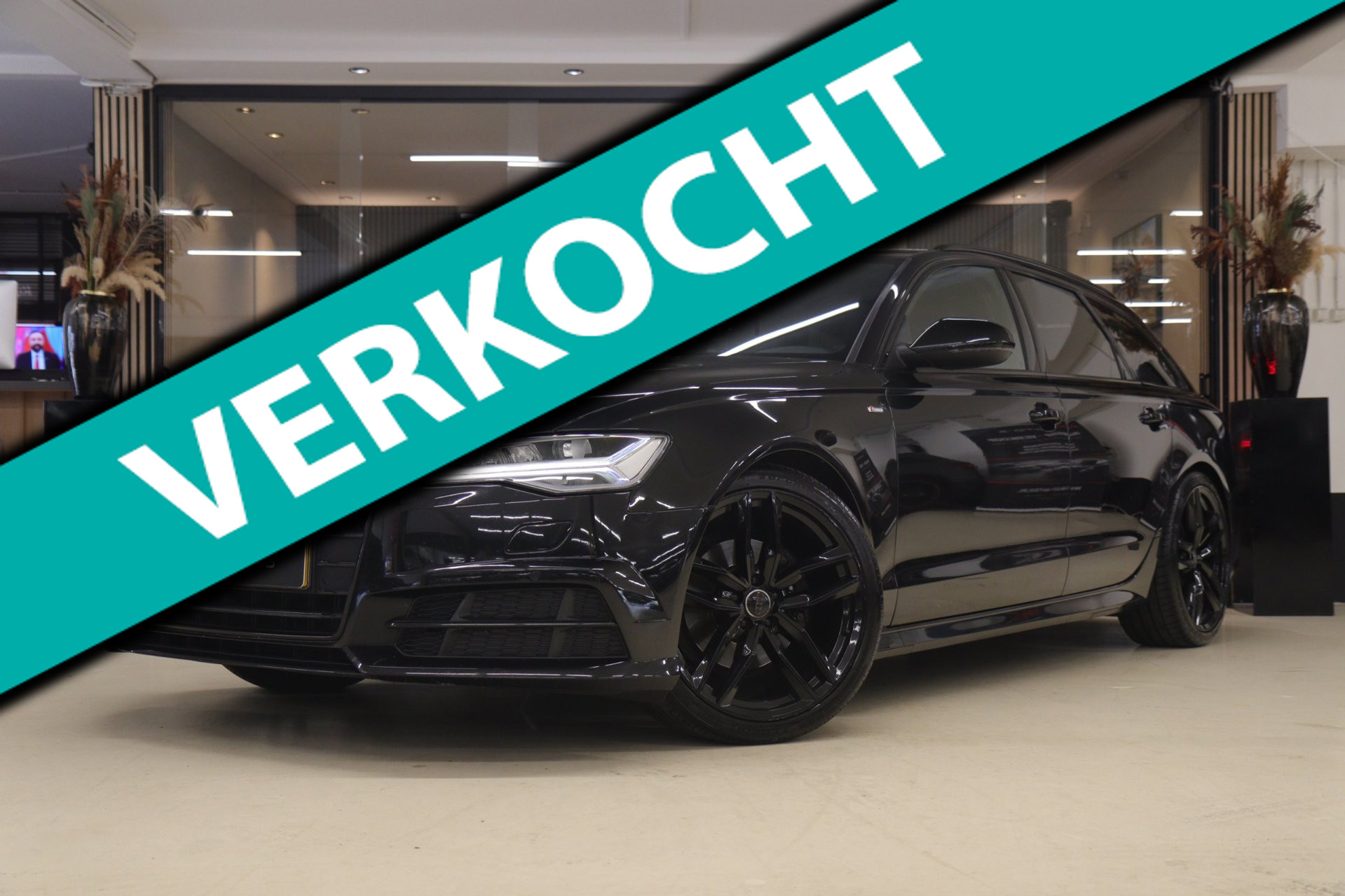 Audi A6 Avant 2.0 TDI ultra S line Edition 3X S-LINE STOELVER/TREKHAAK/PARKASSIST/VOL 2018 - voorkant