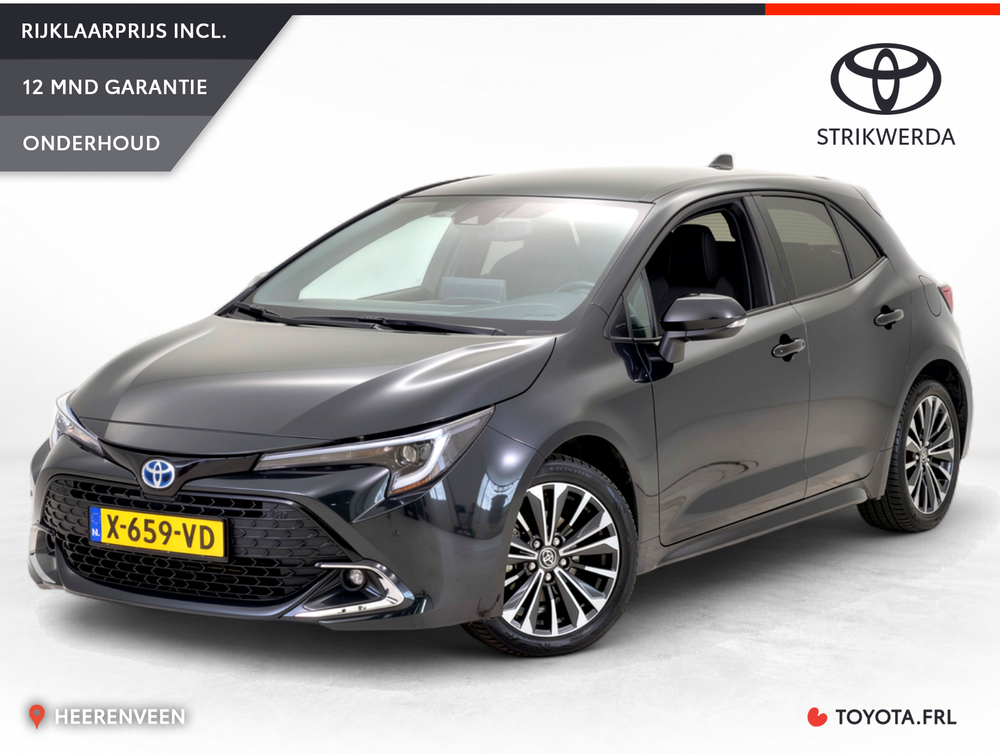 Toyota Corolla 1.8 Hybrid First Edition 2024 - voorkant