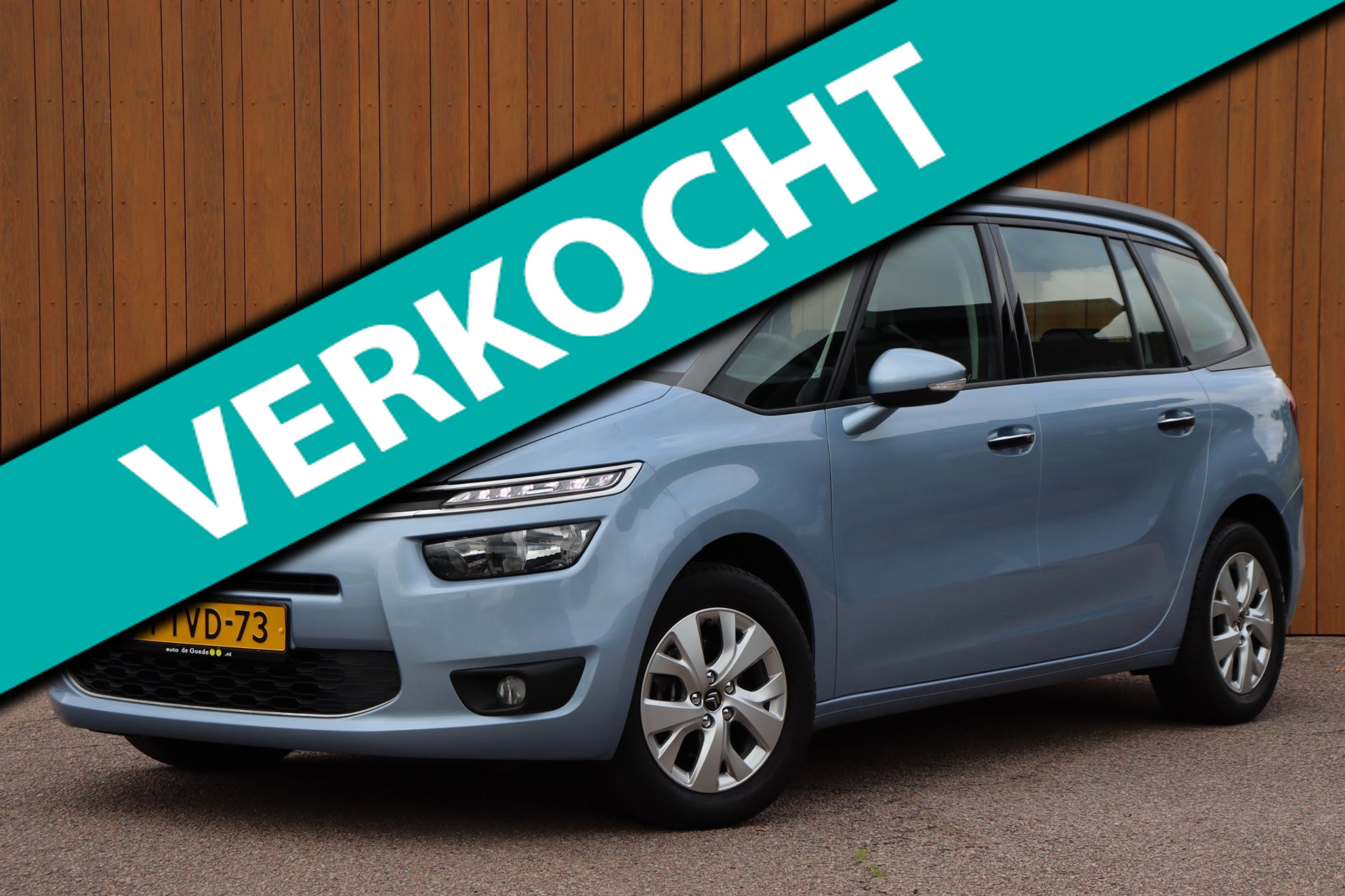 Citroen C4 Picasso 1.6 VTi Business org.NL 7-persoons trekh camera pano-raam 2014 - voorkant