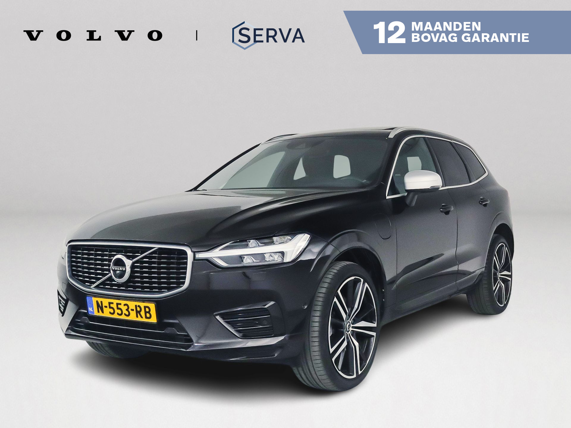 Volvo Xc60 T8 Twin Engine T8 Twin Engine AWD R-Design | Panoramadak | Parkeercamera | Harman Kardon | Head-up display | Stoel- en Stuurverwarming | Trekhaak 2018 - voorkant