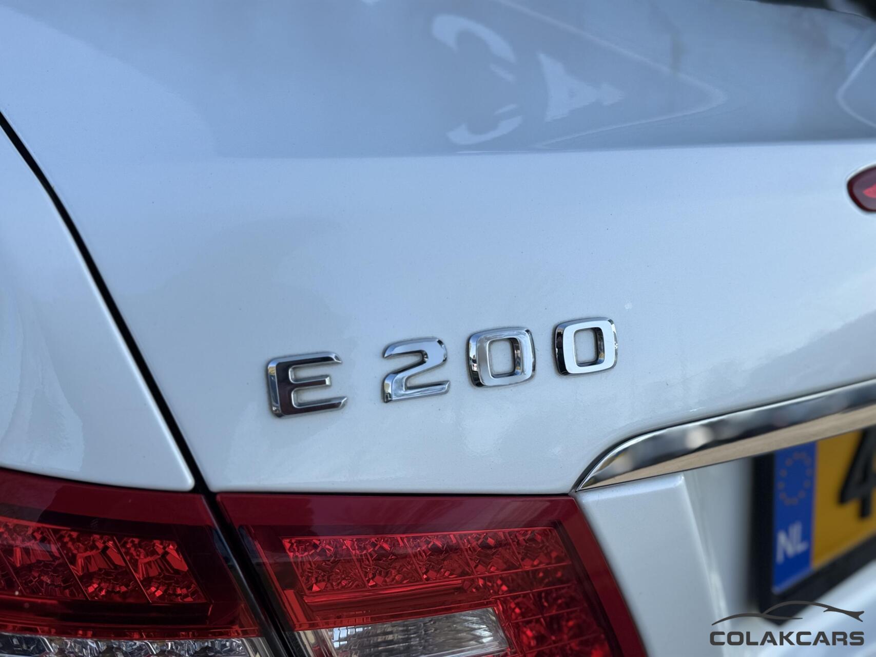 Foto van Mercedes-Benz E 200 Cgi