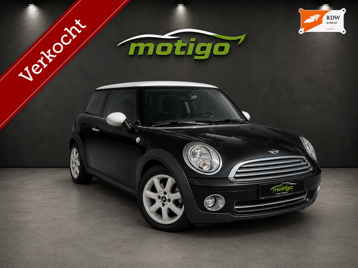 Mini Mini Cooper 1.6 Cooper/airco/ LM velgen/all season banden 2007 - voorkant