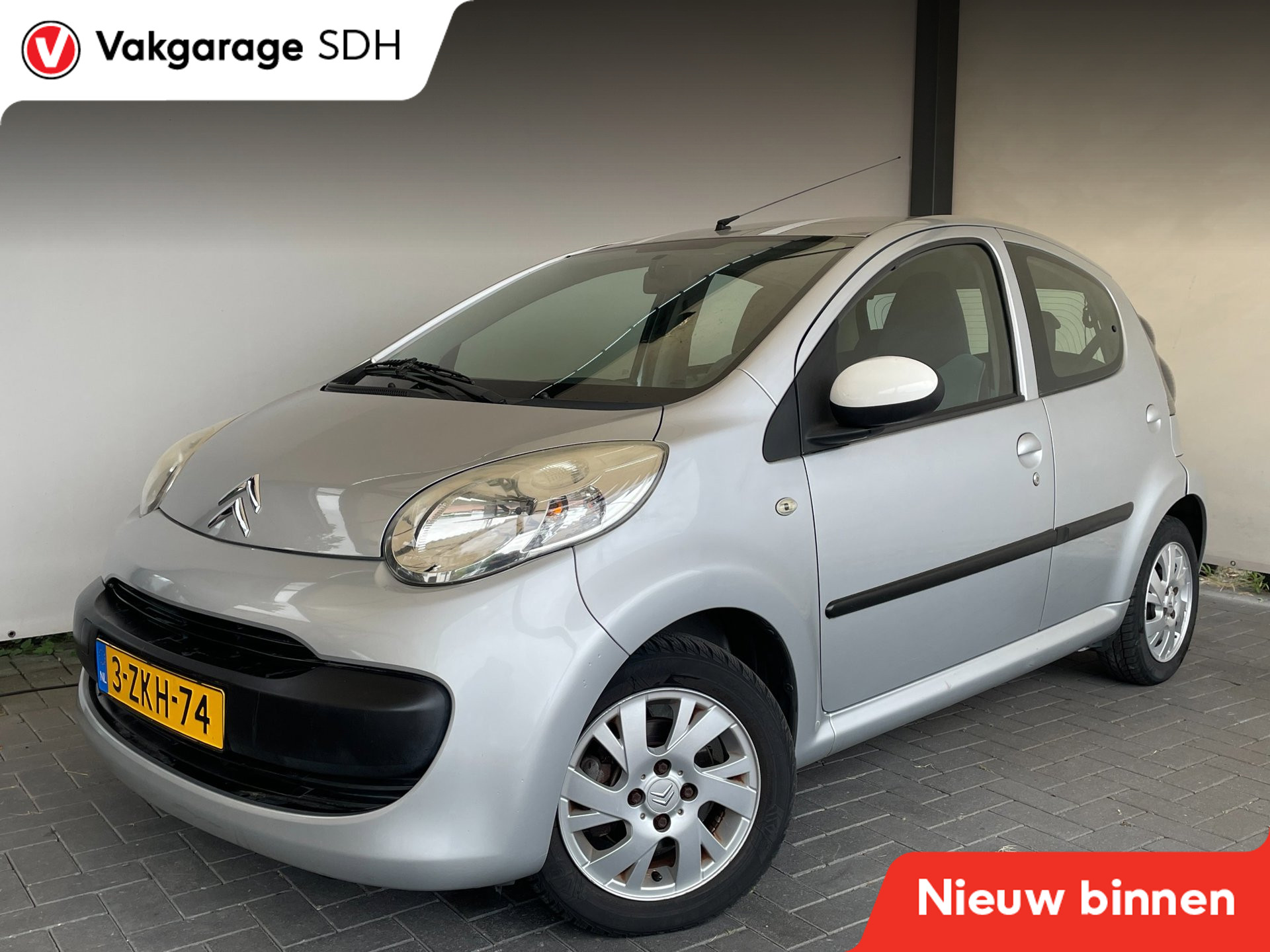 Citroen Citroen C1 1.0-12V Séduction|Airco|4-Seizoenen banden|Lichtmetalen wielen|5-Deurs|Toerenteller 2009 - voorkant