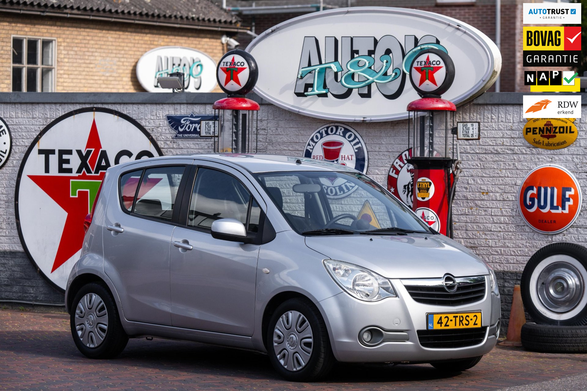 Opel Agila 1.2 Edition Automaat 1e Eig. 86.500 km +NAP NL-auto 2012 - voorkant