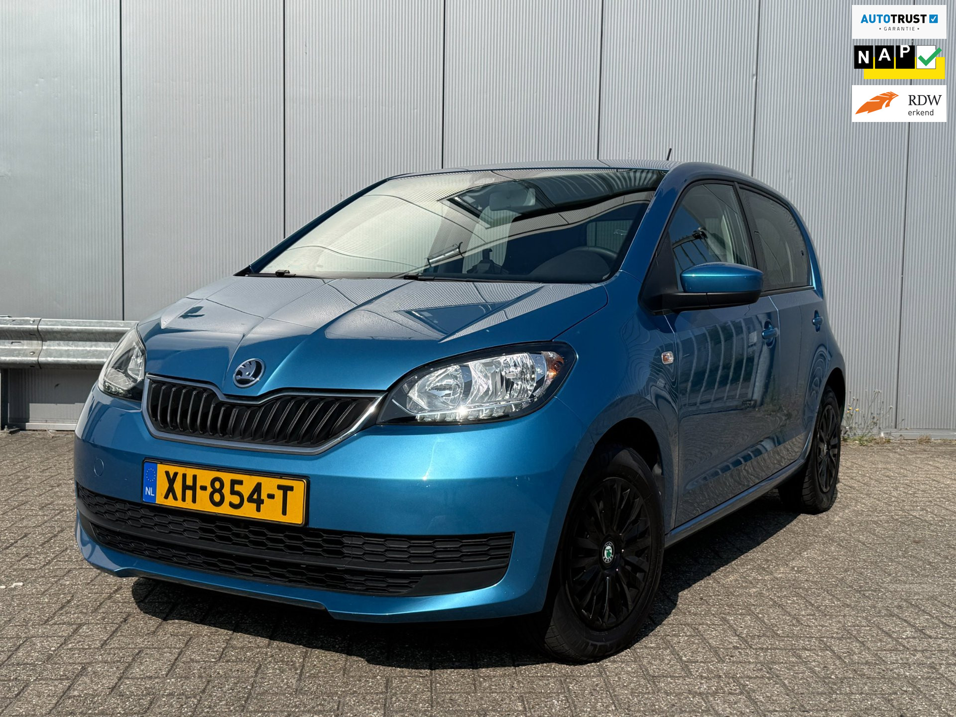 Skoda Citigo 1.0 Greentech Ambition | Airco | Bluetooth | Cruise Control | Elektrische ramen | APK tot 1-2027 2019 - voorkant