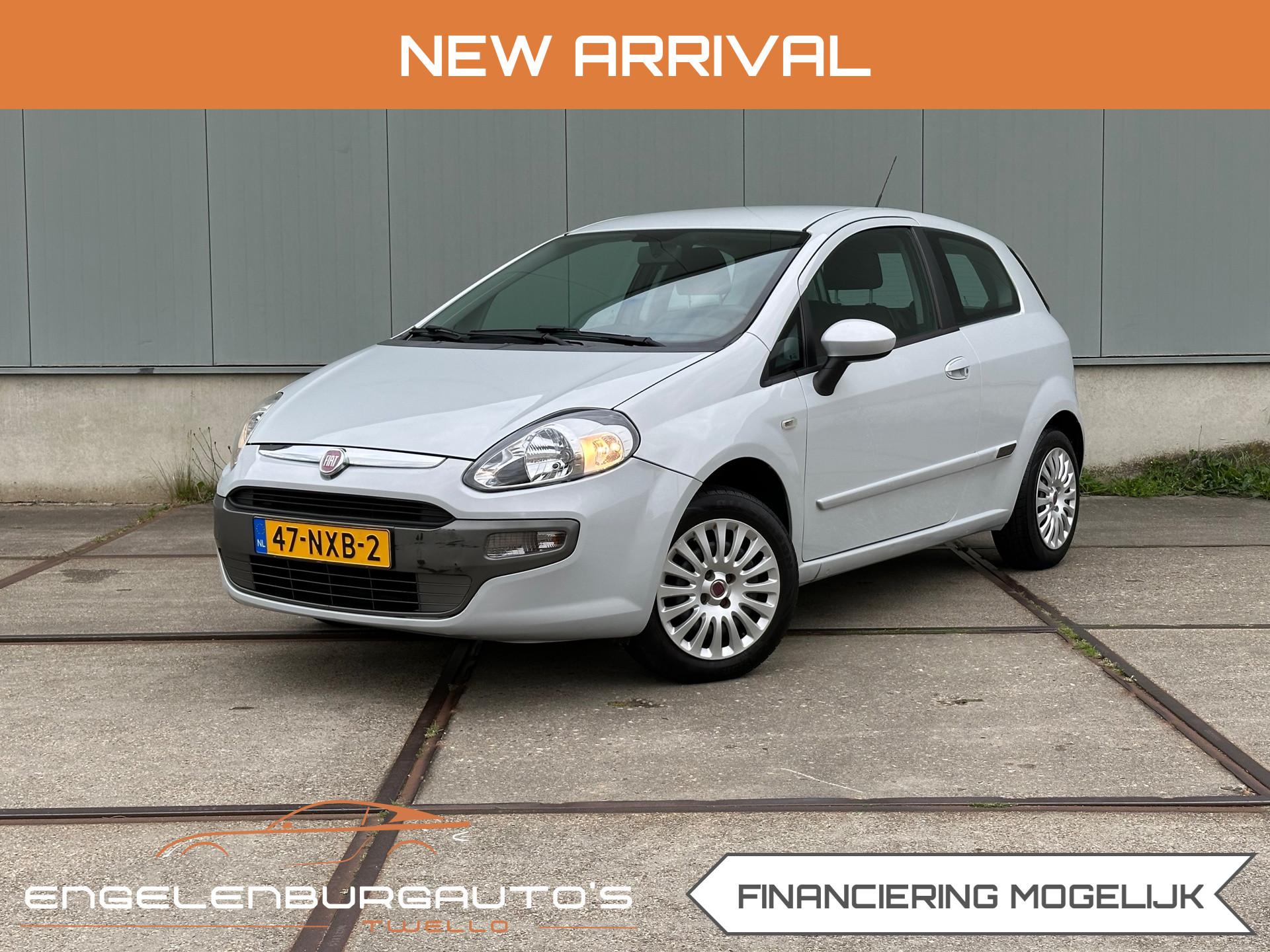 Fiat Fiat Punto 1.4 Dynamic automaat NAP, Bleutooth cruise! 2010 - voorkant