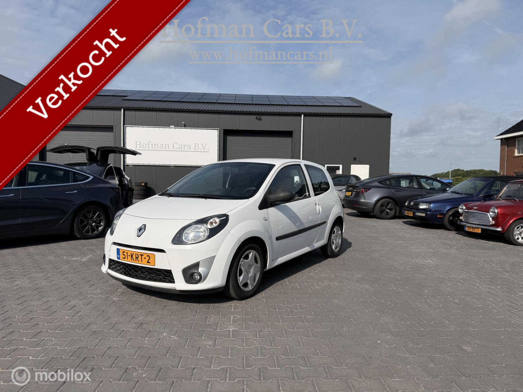 Renault Twingo Ii 1.2 16V | Wit | NAP | APK t/m 03-2027 | € 2.500,- Meeneemprijs 2010 - voorkant
