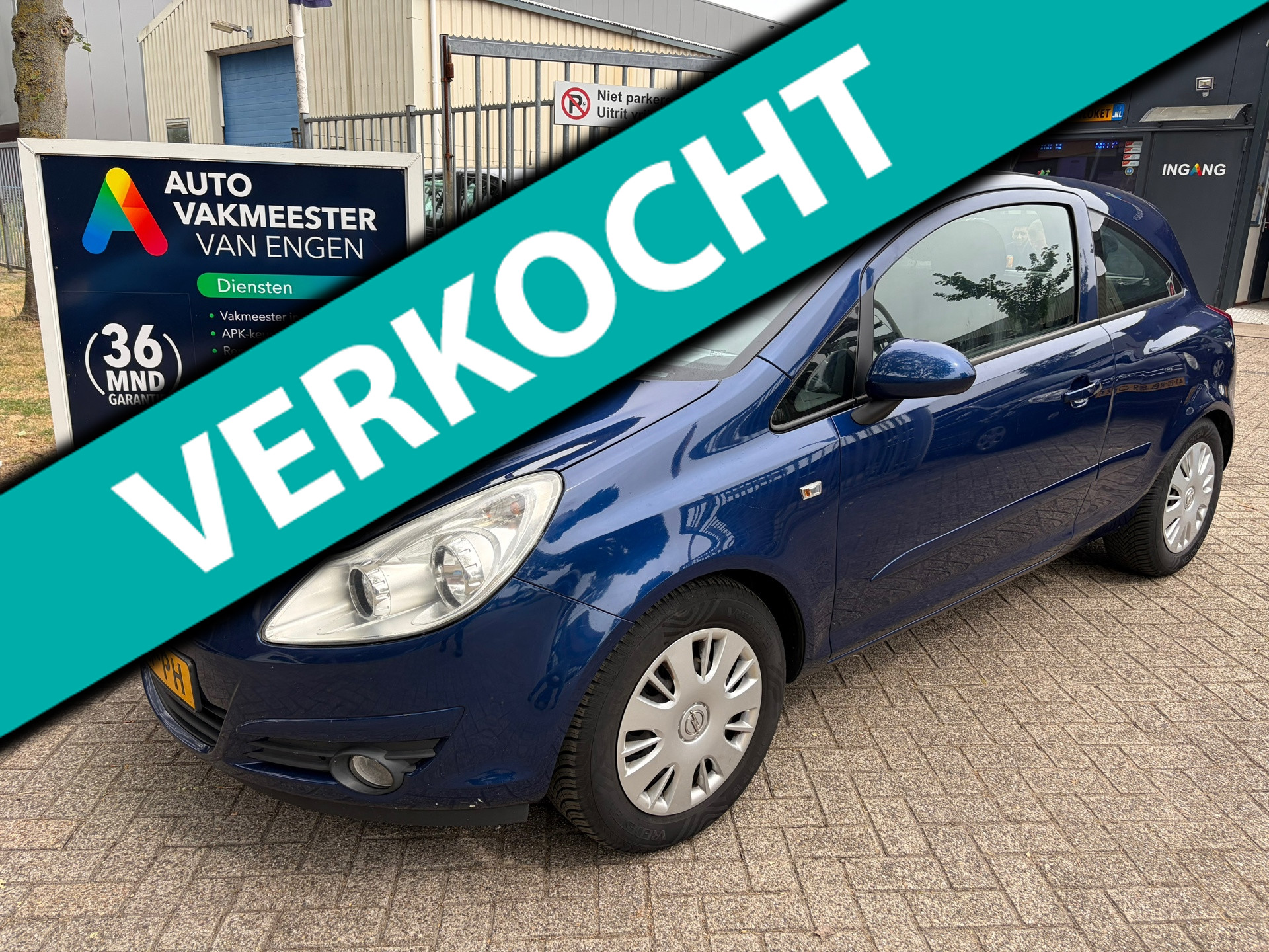 Opel Corsa 1.2-16V Enjoy 2008 - voorkant