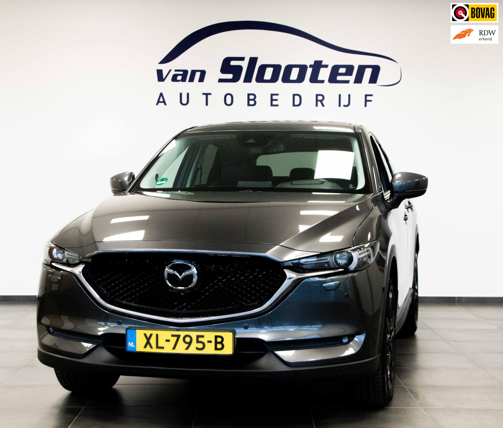 Mazda Mazda Cx-5 2.0 SkyActiv-G 165 GT-M| Full option| Navi| Automaat| Cruise| Lederen Bekleding| Stoel verwarming| Stuur verwarming 2019 - voorkant