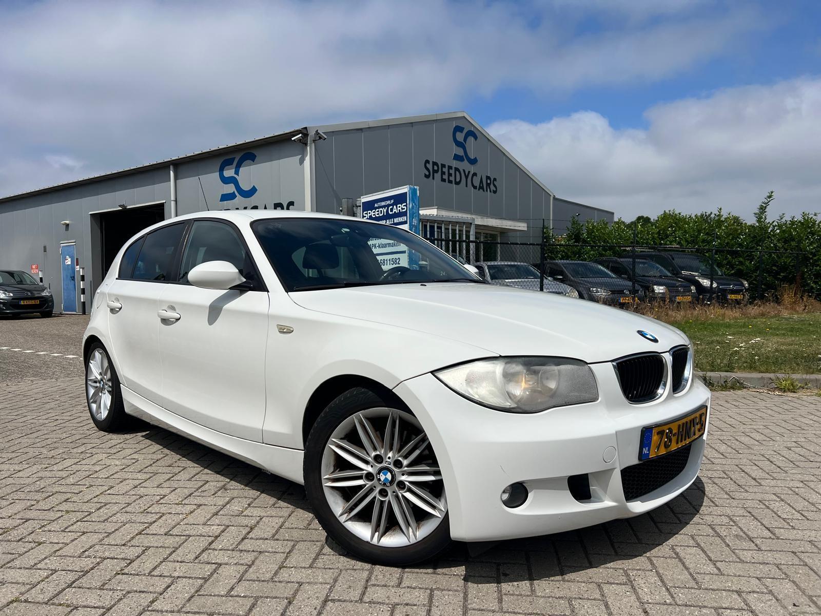 BMW 1er Reihe 118i High Executive M-Pakket 5DRS Leer Clima 2009 - voorkant