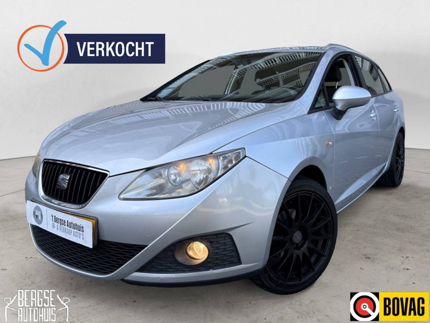 Seat Ibiza ST 1.4 Style Cruise Ecc Lmv Aux 2011 - voorkant