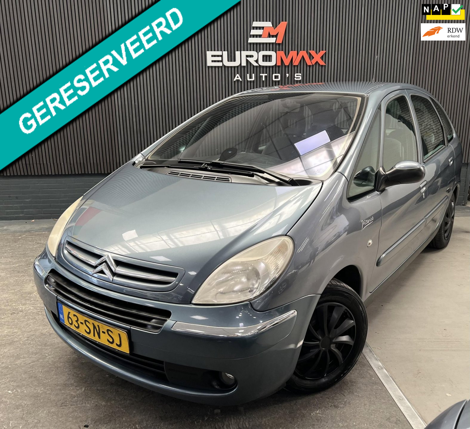 Citroen Xsara Picasso 1.6i-16V  - NAP- Cruise - Trekhaak 2006 - voorkant