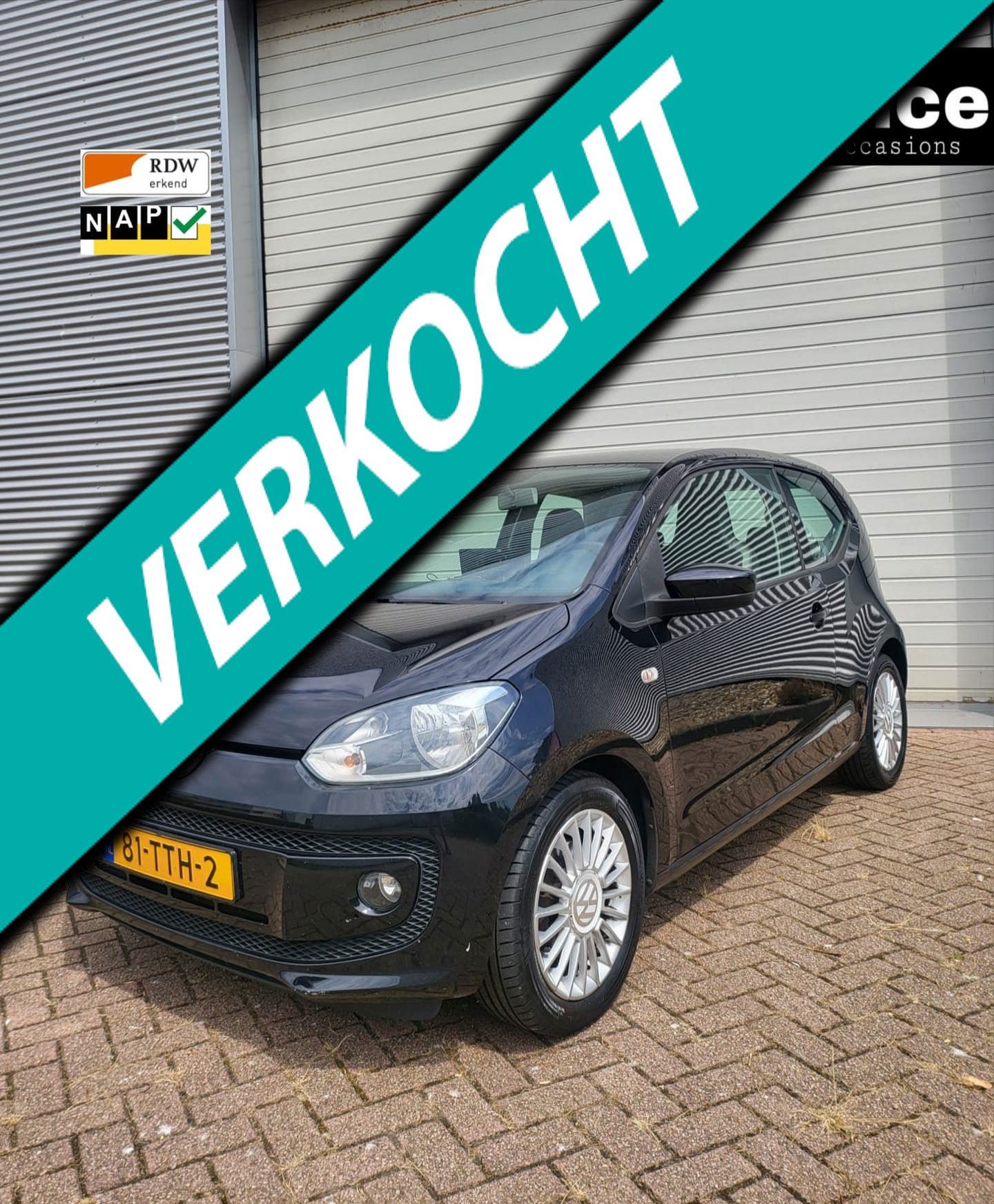 Volkswagen Up 1.0 high up! BlueMotion APK NAP! 2012 - voorkant