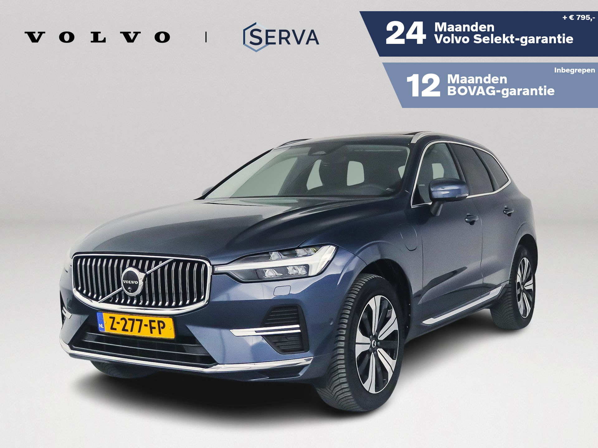 Volvo Xc60 T8 Plug-in hybrid AWD Plus Bright | Panoramadak | 360° camera | Harman Kardon | Stoel- en Stuurverwarming | Trekhaak 2024 - voorkant