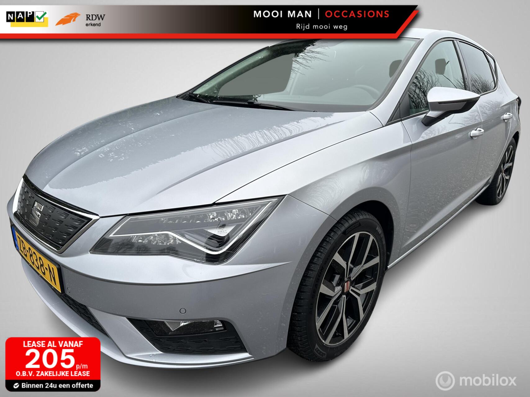 Seat Leon 1.0 EcoTSI Style Business Intense 2019 - voorkant