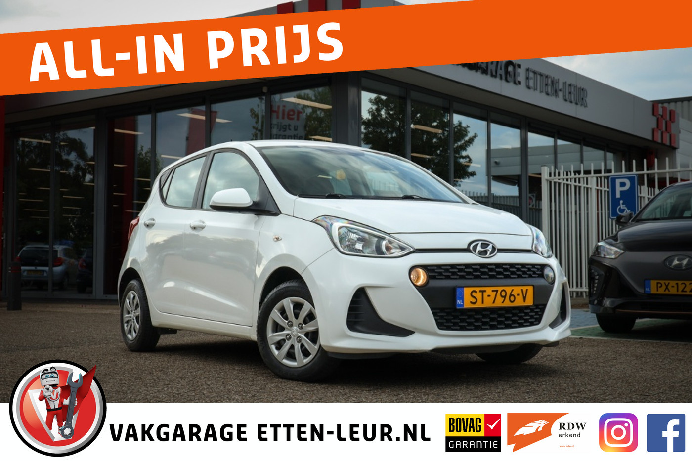 Hyundai I10 1.0i Comfort | CARPLAY + ANDROID | CRUISE | AIRCO 2018 - voorkant