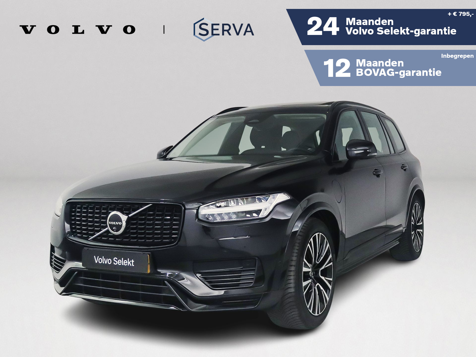 Volvo Xc90 T8 Recharge AWD Ultimate Dark | Panoramadak | 360° camera | Luchtvering | Head-up display | Harman Kardon | Stoel- en Stuurverwarming | Trekhaak 2024 - voorkant