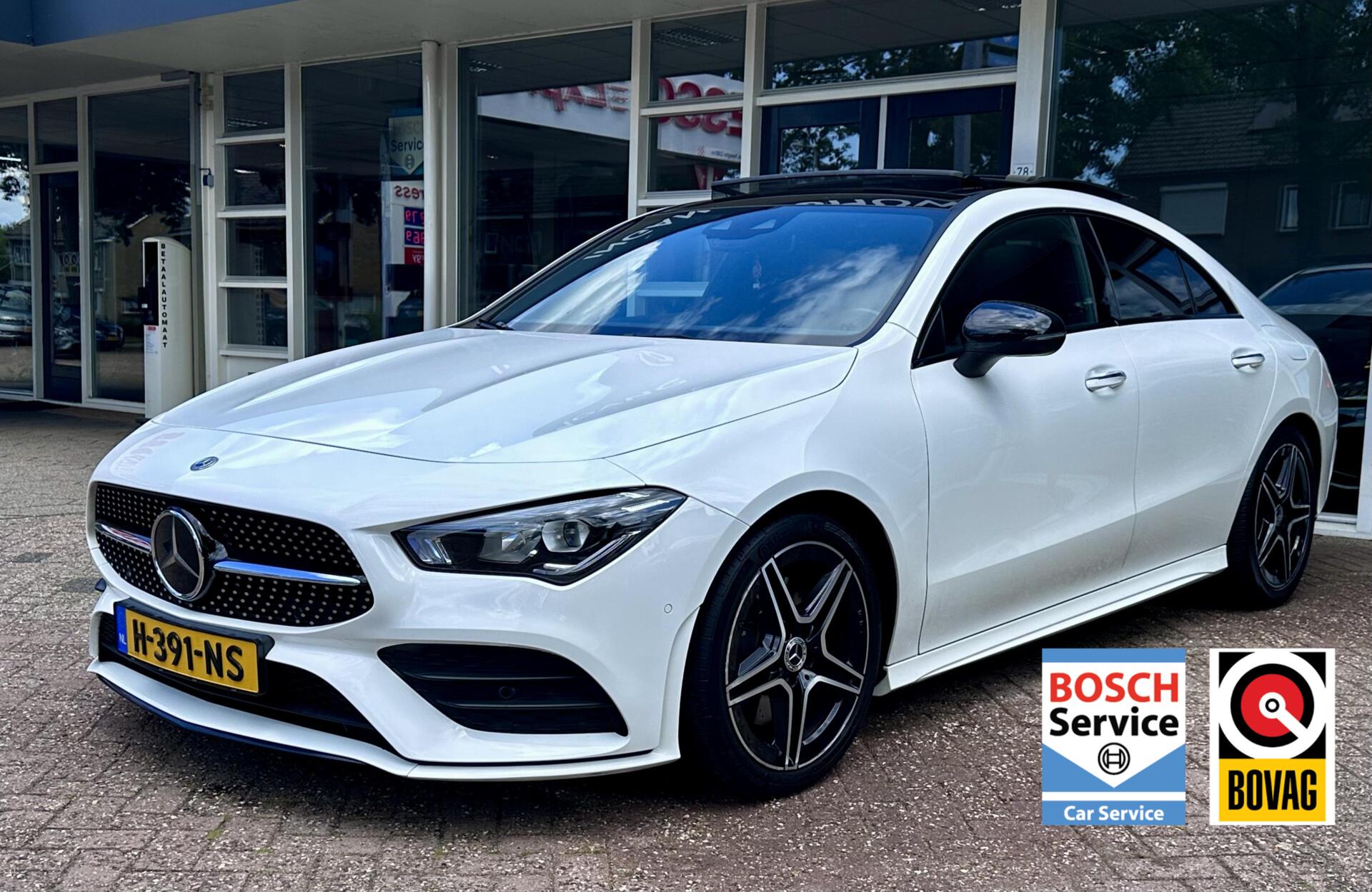 Mercedes-Benz Cla 200 200 AMG-Line Led, Pano, Sfeerverlichting, Camera, LM.. 2020 - voorkant