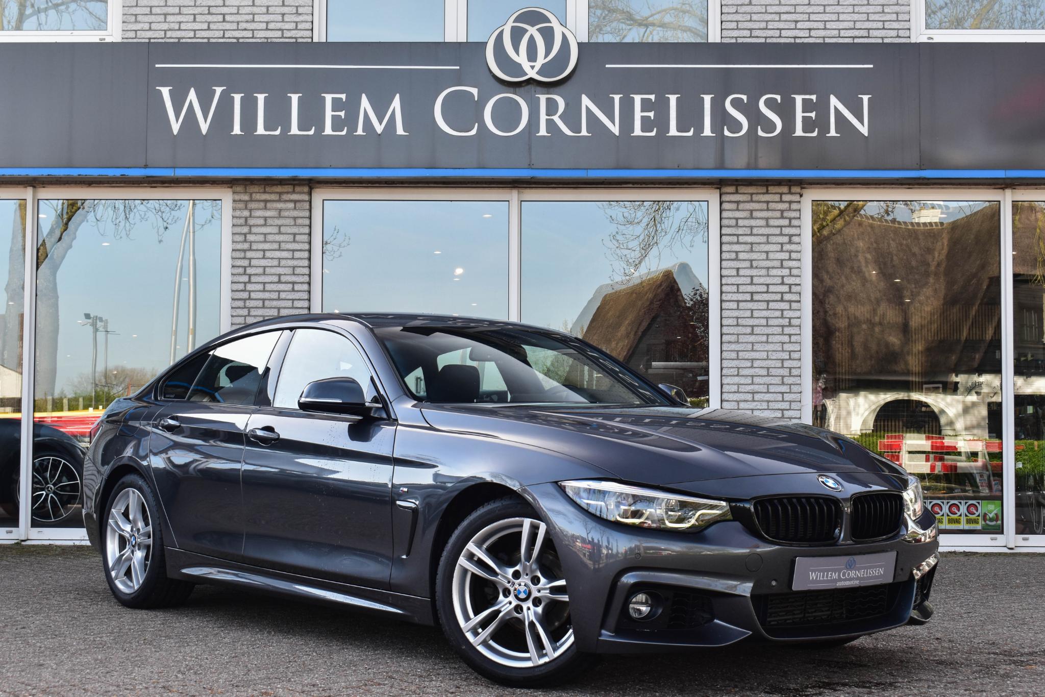 BMW 418i 418i M-Sport High Executive Edition Leder Navi Pro 2020 - voorkant