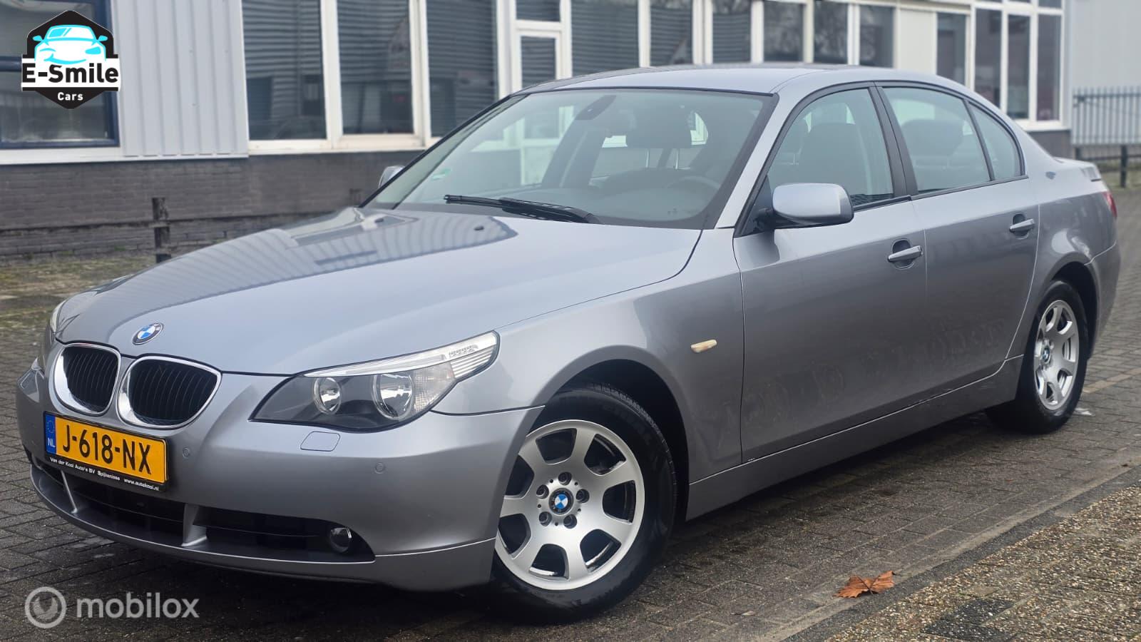 BMW 5er Reihe 520d Business/Leer/Cruise/PDC/Airco 2006 - voorkant