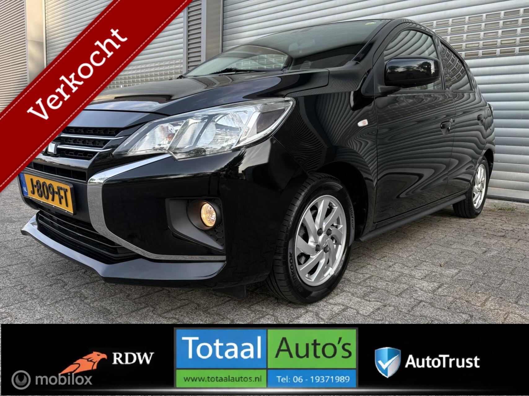Mitsubishi Mitsubishi Space Star 1.2 Active,CRUISE*NAVI*ISOFOX*1e Eig. 2020 - voorkant