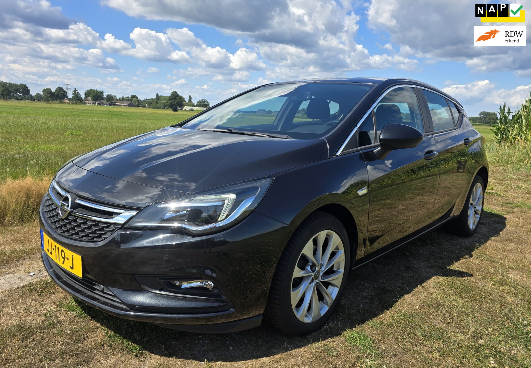 Opel Astra 1.0 Edition|Carplay|Camera|Dealer onderhouden|NL-auto-NAP|Nieuwe apk 2016 - voorkant