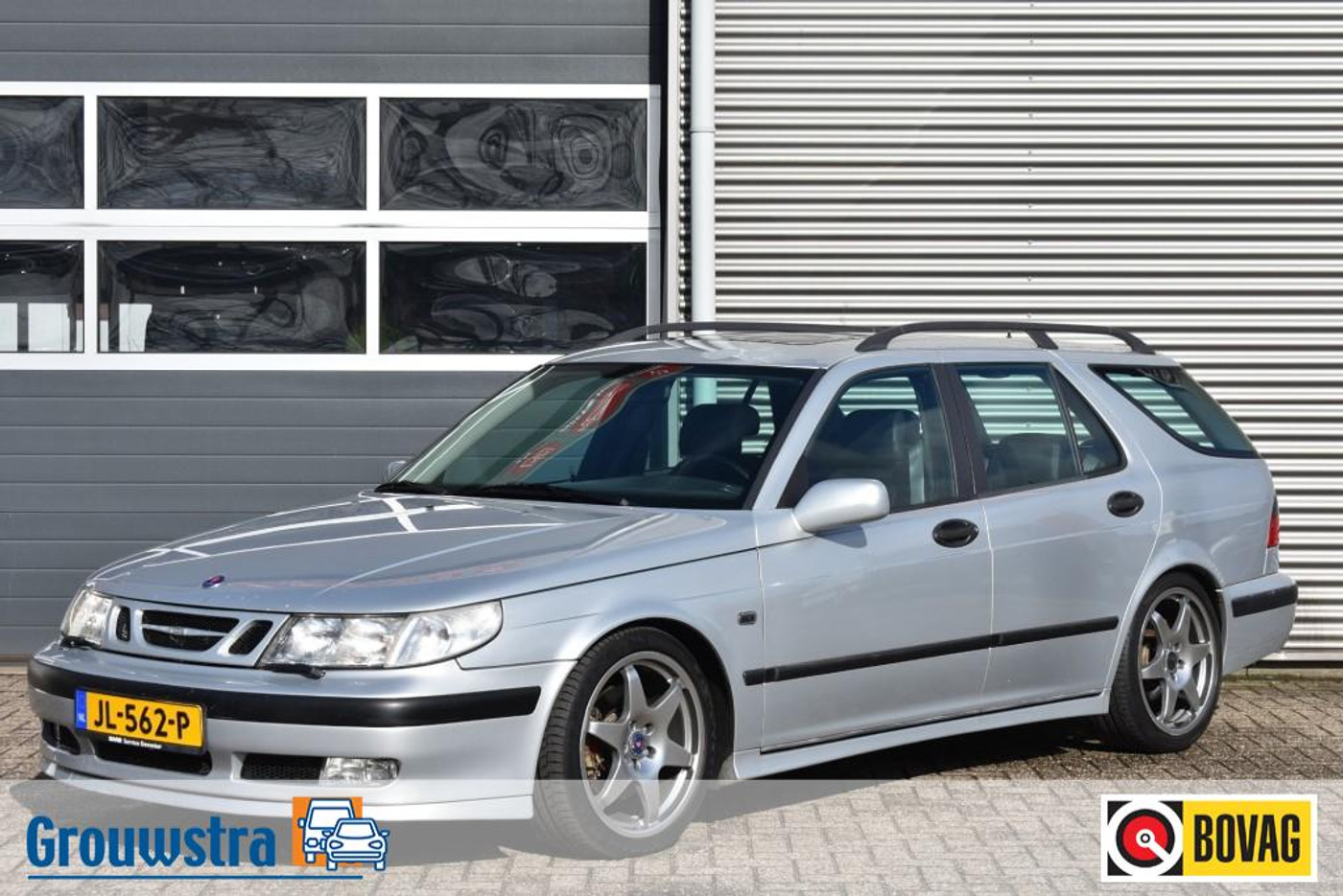 Saab 9-5 2.3 TURBO AERO / TROLL / HIRSCH / GEREVISEERD / AUTOMAAT 2000 - voorkant