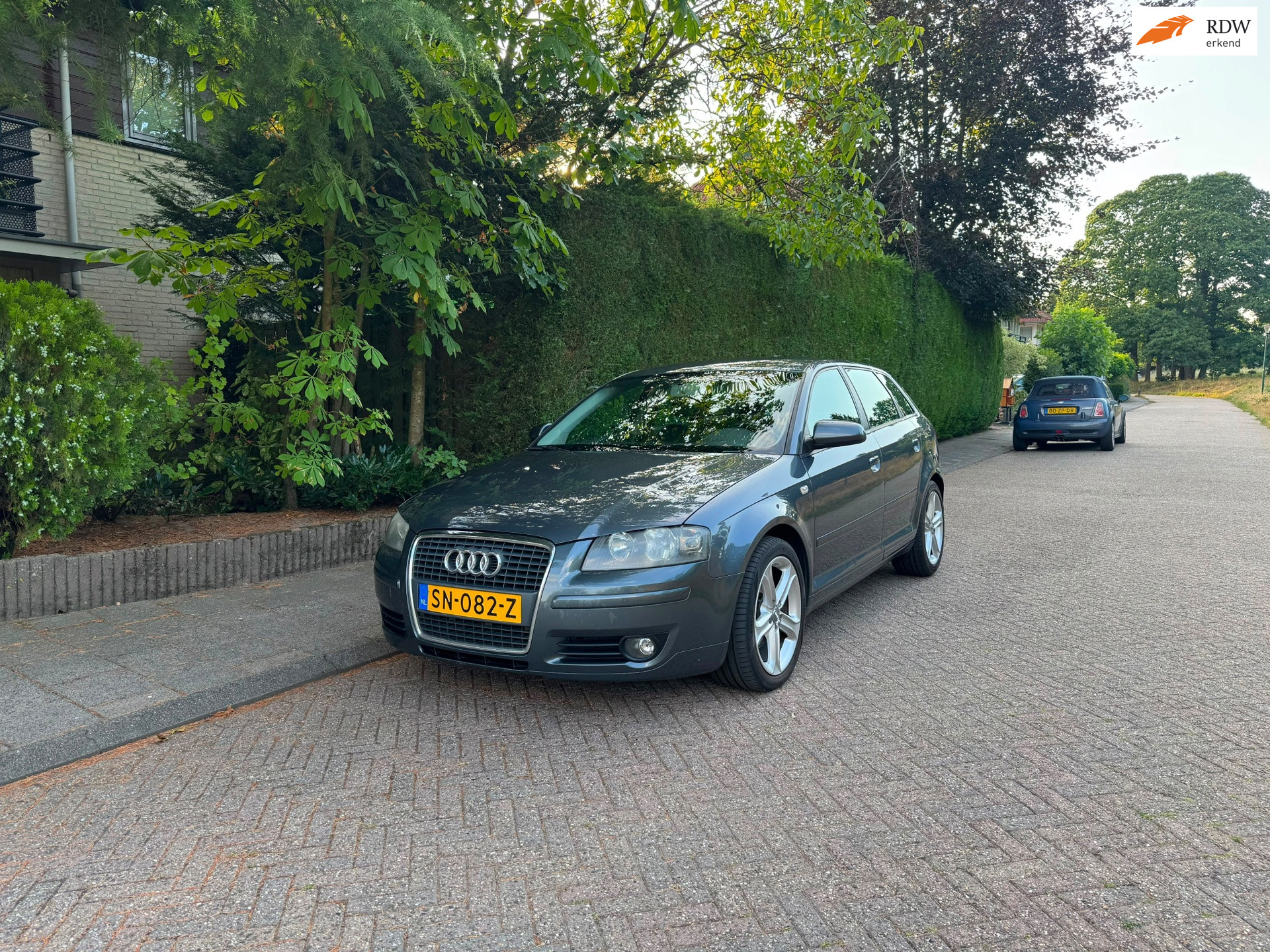 Audi Audi A3 2.0 FSI Attraction RIJDSUPER!/6BAK/AIRCO 2004 - voorkant