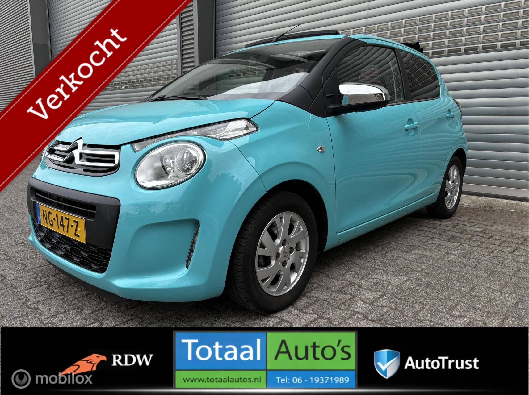 Citroen C1 1.0 e-VTi Airscape Feel*1e EIG*CABRIO*ISO*AIRCO 2017 - voorkant