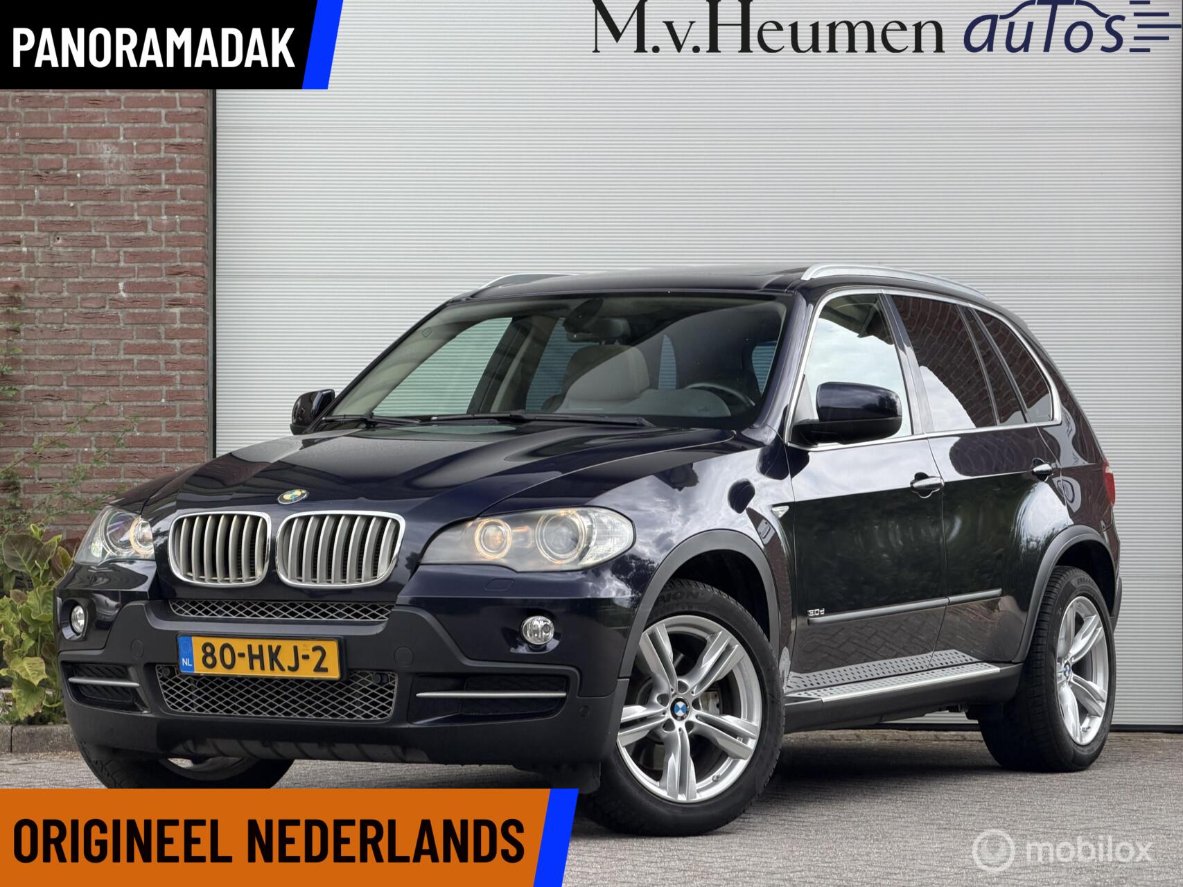 BMW X Reihe xDrive30d High Executive Panoramadak CarPlay Trekhaak 2009 - voorkant