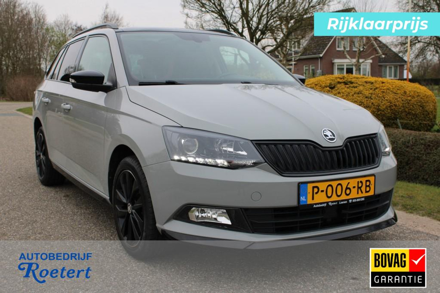 Skoda Fabia 1.2 TSI 90pk Monte Carlo ECC/BT/Lichtmet.velgen/Camera 2017 - voorkant