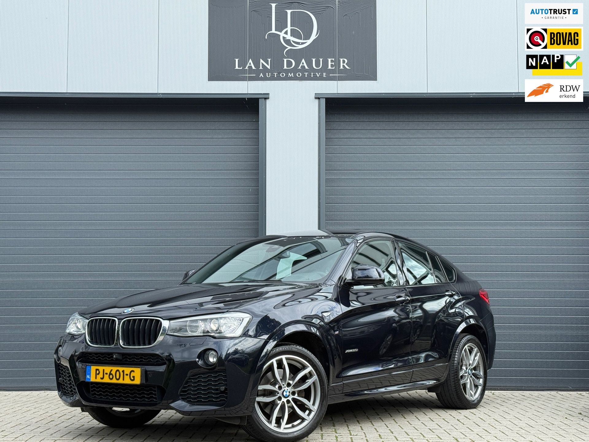BMW X4 Xdrive20i XDrive20i High Executive M Sport Edition / 360 CAMERA 2017 - voorkant
