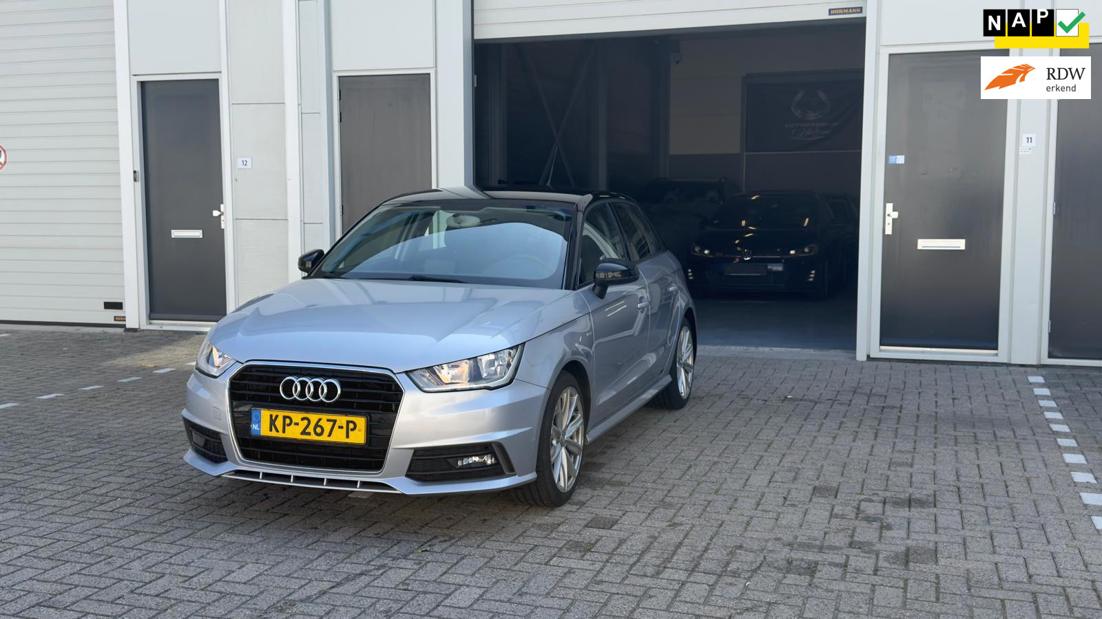 Audi A1 Sportback Audi A1 Sportback 1.0 TFSI S-LINE Lichte schade 2016 - voorkant