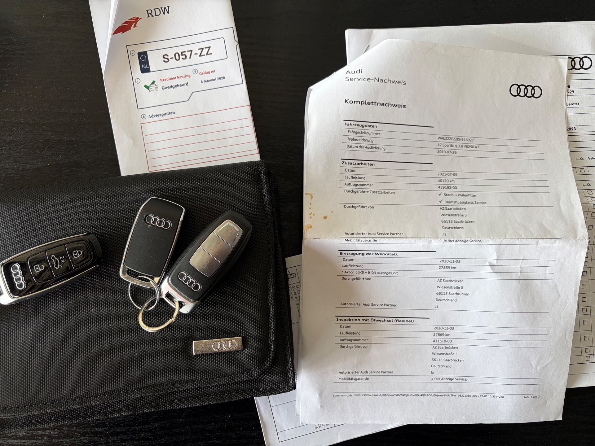 Foto van Audi A7 Sportback