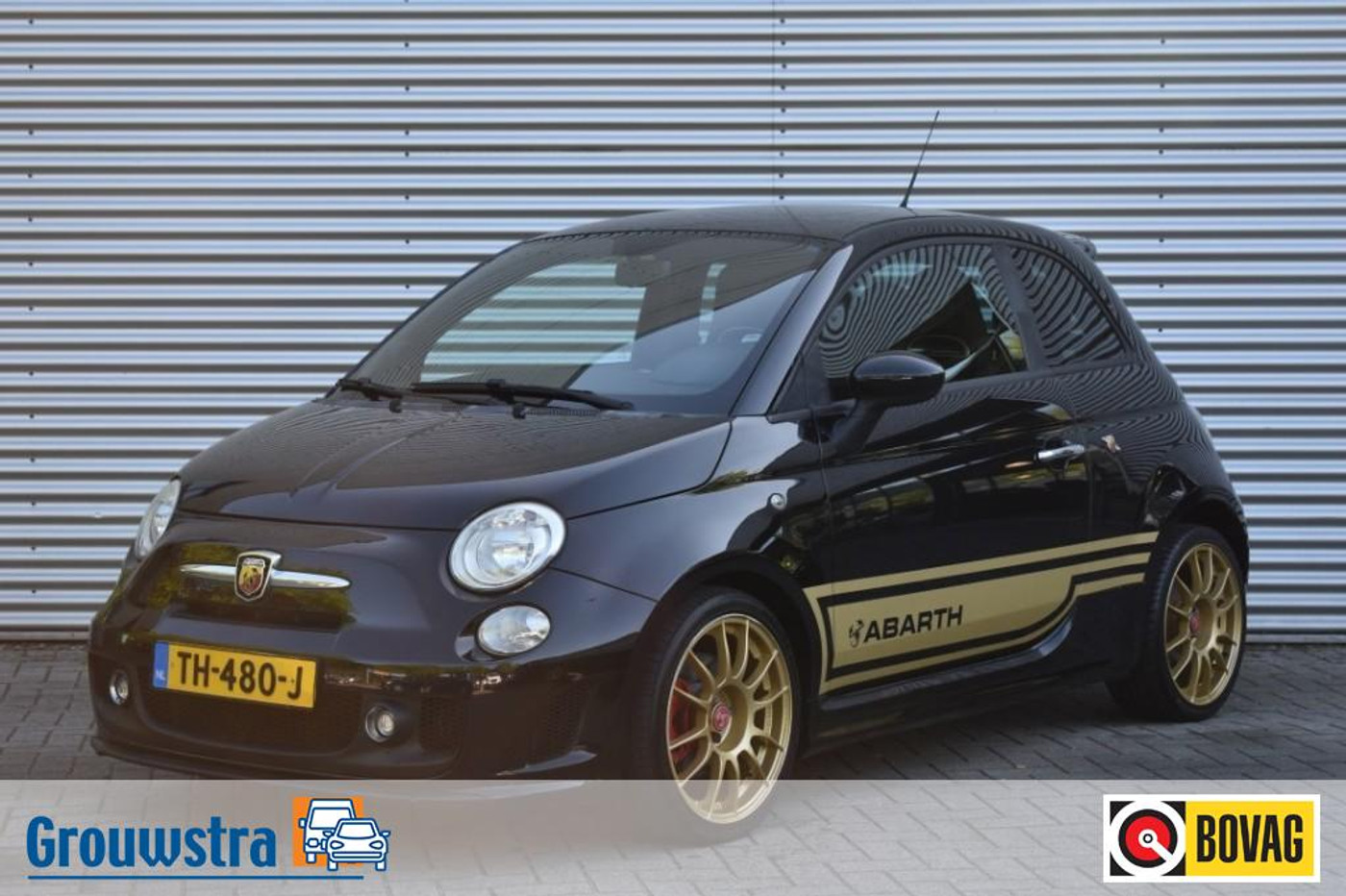 Fiat 500 Abarth 1.4-16V ABARTH / LEDER / INTERSCOPE SOUNDSYSTEM 2009 - voorkant