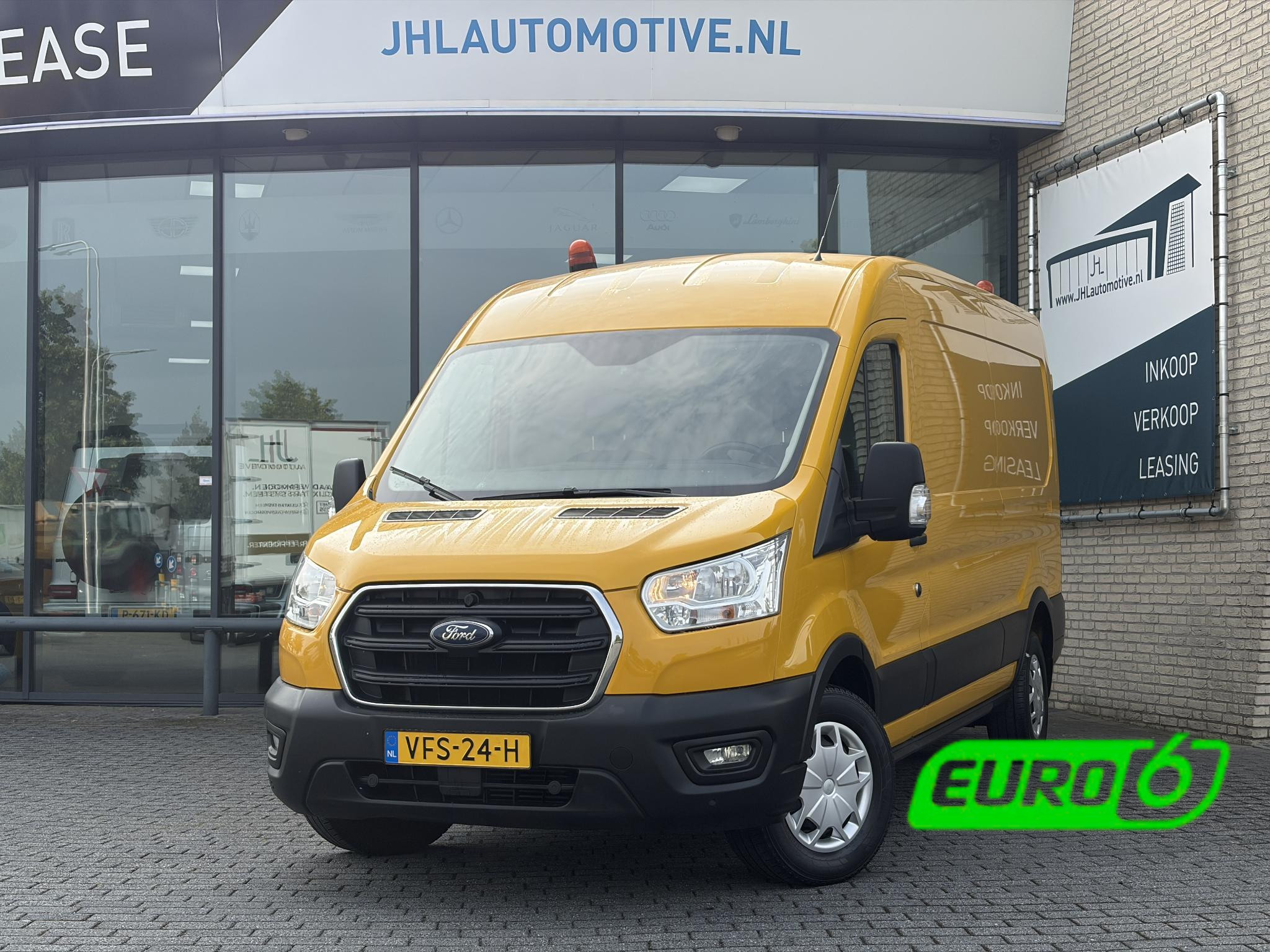 Ford Transit 350 2.0 TDCI L3H2*A/C*CRUISE*HAAK*CAM*STOELVERW.* 2020 - voorkant