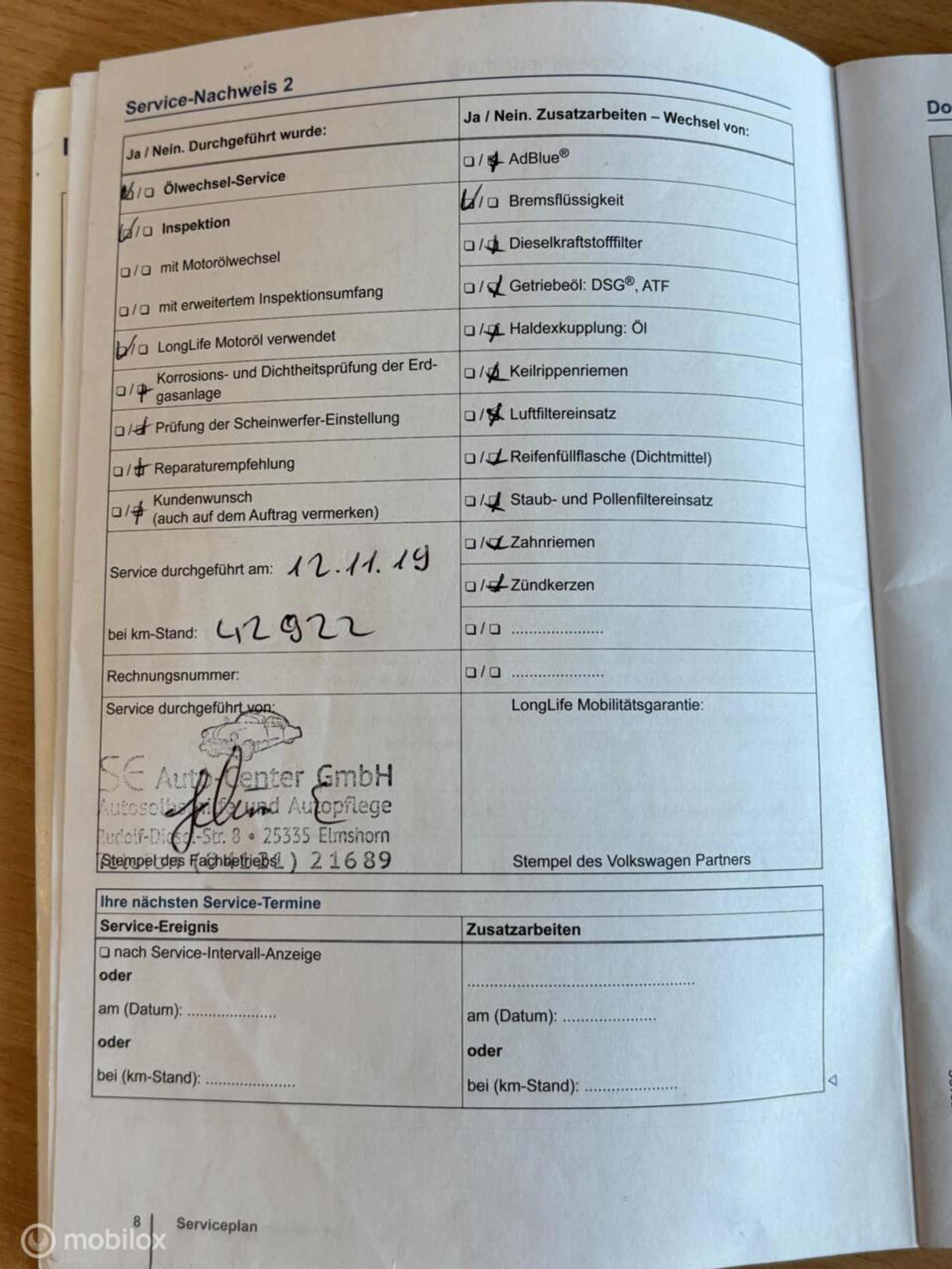 Foto van Volkswagen Golf Sportsvan