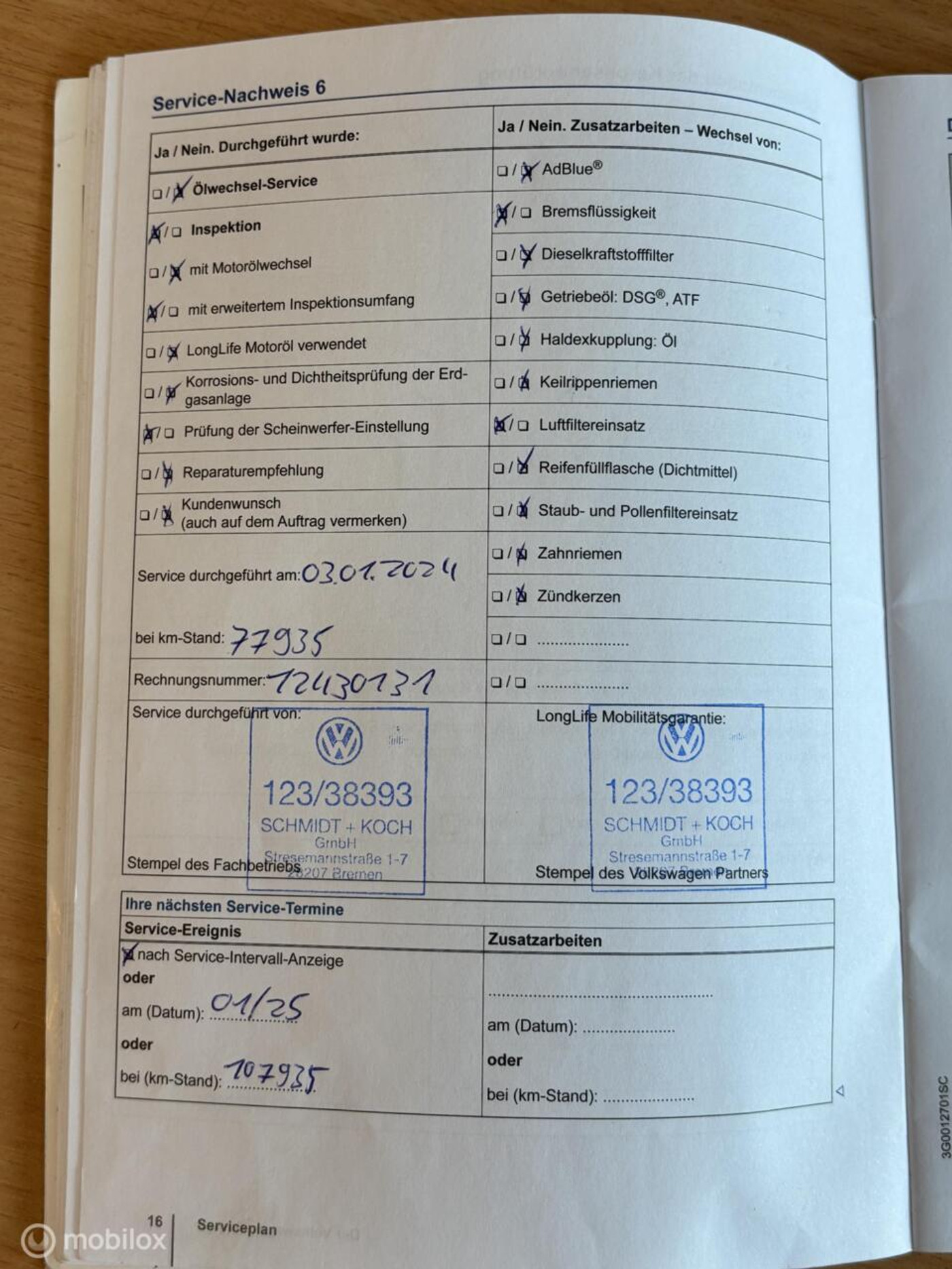 Foto van Volkswagen Golf Sportsvan