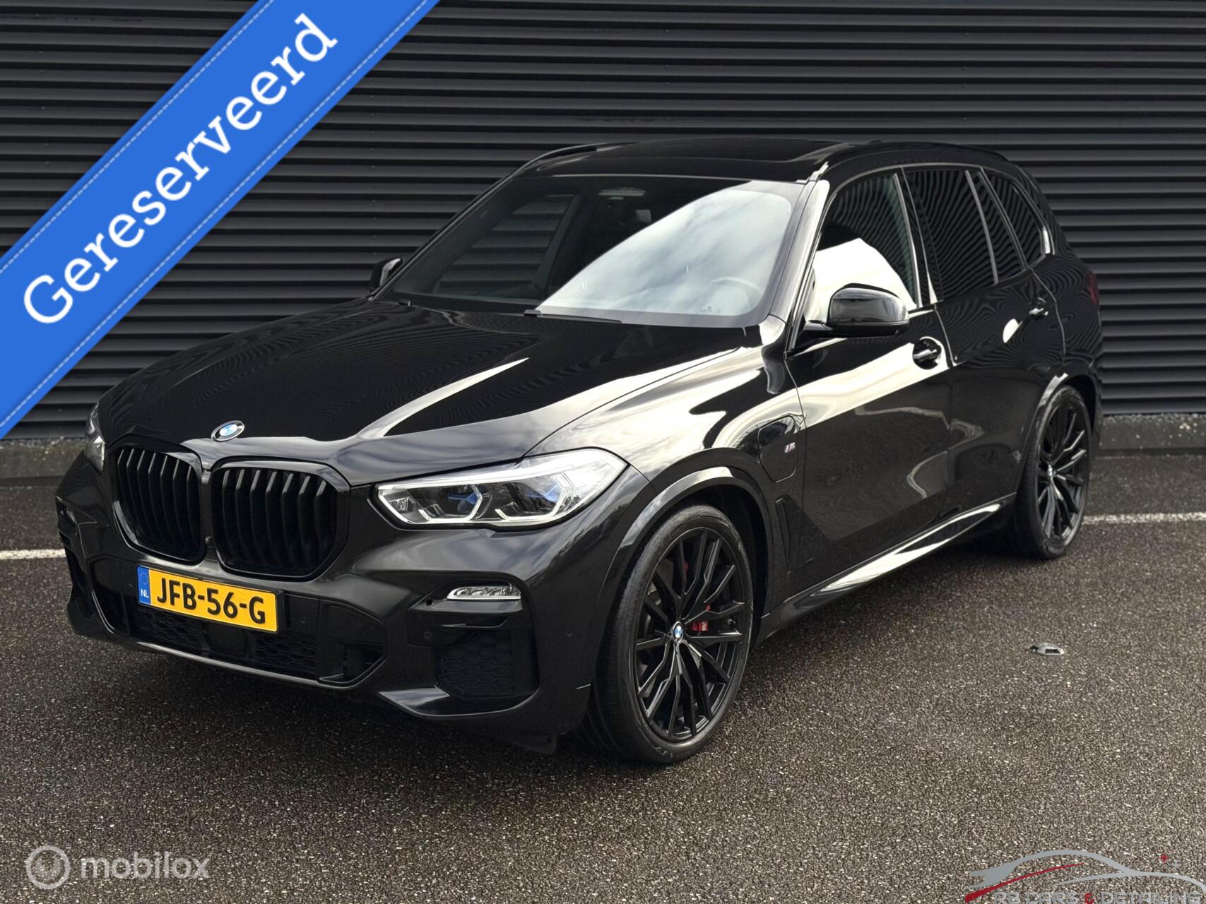 BMW X5 Xdrive45e xDrive45e High Executive, M,LASER, B&W, SKY, CARBON, 2021 - voorkant