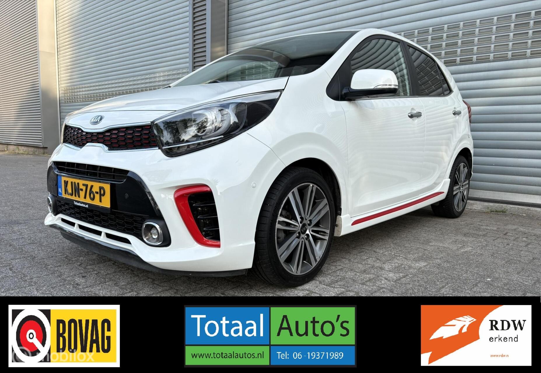 Kia Picanto 1.0 T-GDI GT-Line, NAVI*APPLE*LEDER*CAMERA 2019 - voorkant