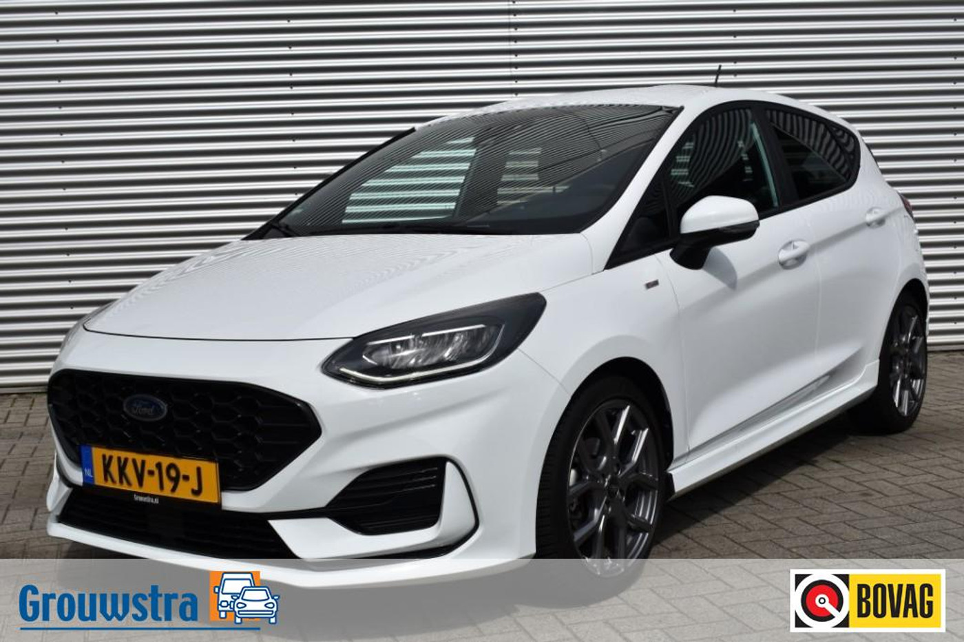 Ford Fiesta 1.0 AUT. ECOBOOST HYBRID ST-LINE / ADAP. CRUISE / WINTERPACK / ALL SEASON 2023 - voorkant