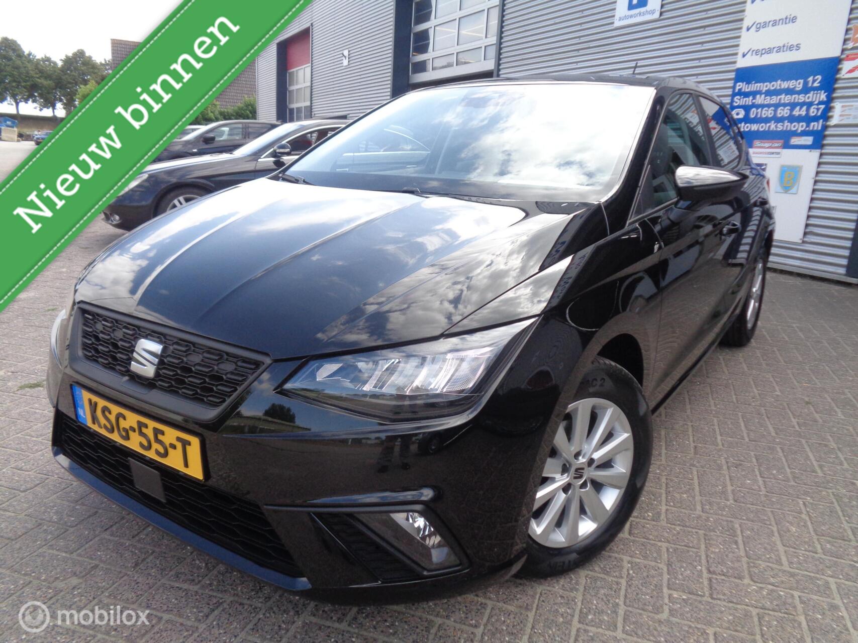 Seat Ibiza 1.0 MPI Style/Airco Ecc/LED/Lm velgen/PDC/Apple Carplay/Full Link 2022 - voorkant