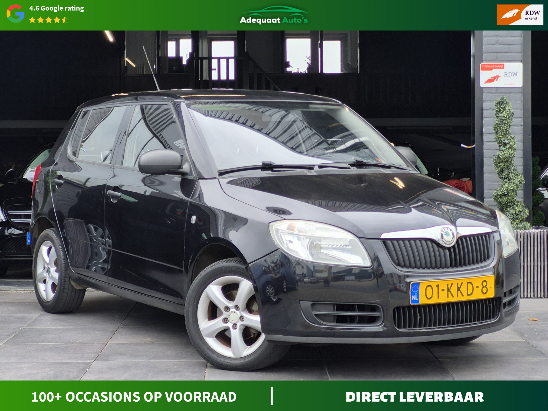 Skoda Fabia 1.2 Drive 2009 - voorkant