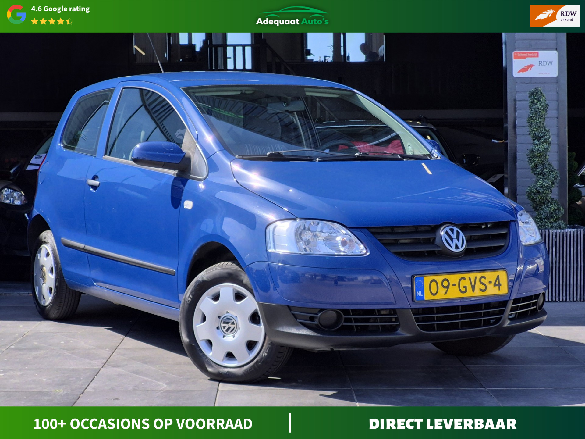 Volkswagen Fox 1.2 Trendline|2e eig|NAP|Lage KM|APK 2008 - voorkant